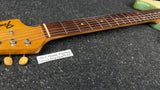 1965 Fender Mustang Guitar -Blue/White Pearl Pickguard +Case -Orig Vintage #572