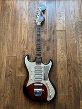 Vintage 1960s Kawai SD4W Hound Dog Taylor 4 Pickup Electric Guitar Violin Burst MIJ Japan