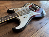 Vintage 1960s Kawai SD4W Hound Dog Taylor 4 Pickup Electric Guitar Violin Burst MIJ Japan