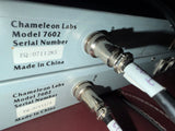 Pair of Chameleon Labs 7602 MKI (original) Neve 1073-style Pre/EQ + CPS-1 Rack PSU