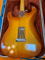 1996 Fender Stratocaster Japan Foto Flame “50 Years” Golden Era FENDER USA HARD CASE