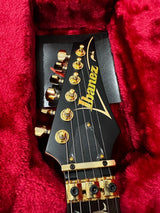 Ibanez PIA3761-XB MINT Steve Vai Signature Onyx Black SIGNED By Steve Vai
