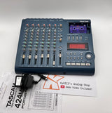 Serviced TASCAM 424 MK III Portastudio Multitrack 4-Track Cassette Recorder