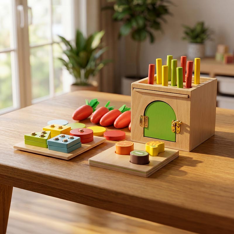 Montessori 6-in-1 Sorting Tool