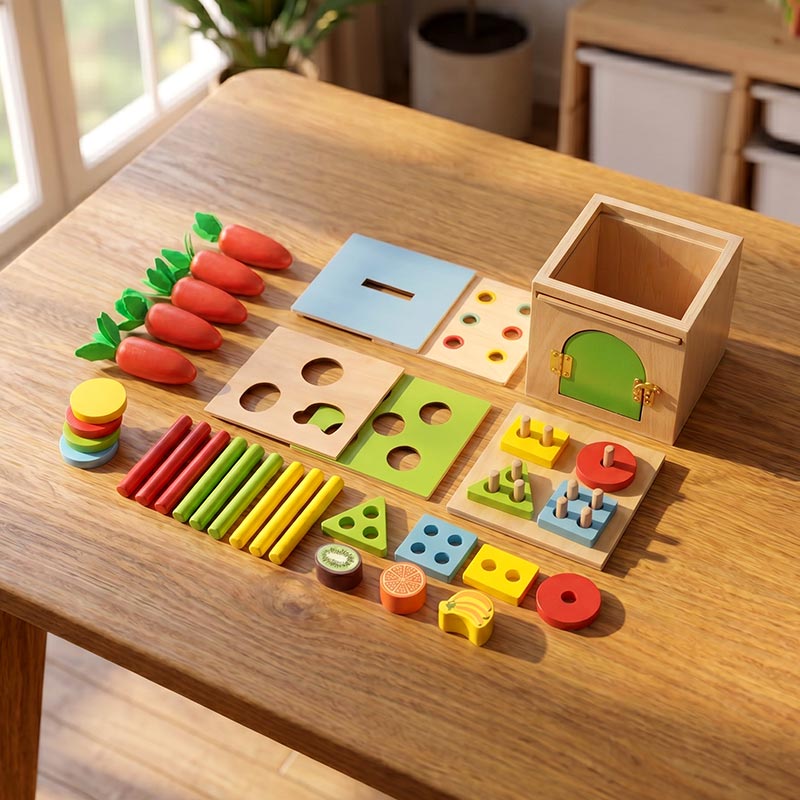 Montessori 6-in-1 Sorting Tool