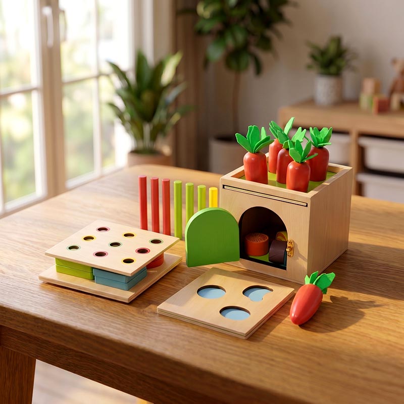 Montessori 6-in-1 Sorting Tool