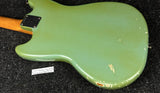 1965 Fender Mustang Guitar -Blue/White Pearl Pickguard +Case -Orig Vintage #572