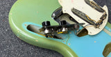 1965 Fender Mustang Guitar -Blue/White Pearl Pickguard +Case -Orig Vintage #572