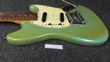 1965 Fender Mustang Guitar -Blue/White Pearl Pickguard +Case -Orig Vintage #572