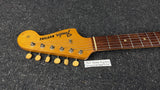 1965 Fender Mustang Guitar -Blue/White Pearl Pickguard +Case -Orig Vintage #572
