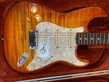 1996 Fender Stratocaster Japan Foto Flame “50 Years” Golden Era FENDER USA HARD CASE