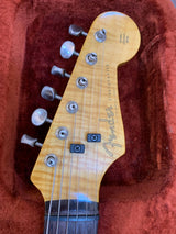 1996 Fender Stratocaster Japan Foto Flame “50 Years” Golden Era FENDER USA HARD CASE