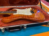1996 Fender Stratocaster Japan Foto Flame “50 Years” Golden Era FENDER USA HARD CASE
