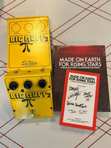 Electro-Harmonix / JHS Third Man Hardware Big Muff 2 Dual Op-Amp Fuzz Box Set 2026 - Yellow