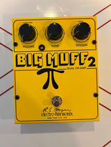 Electro-Harmonix / JHS Third Man Hardware Big Muff 2 Dual Op-Amp Fuzz Box Set 2026 - Yellow