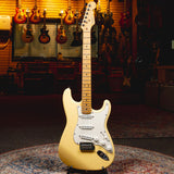 1996 Fender American Standard Stratocaster Electric Guitar, Vintage White w/ OHSC - Used