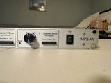 Sytek MPX-4Aii 4-Channel Mic Preamp with 4 Burr-Brown Op Amps 1990 - 2018 - Silver